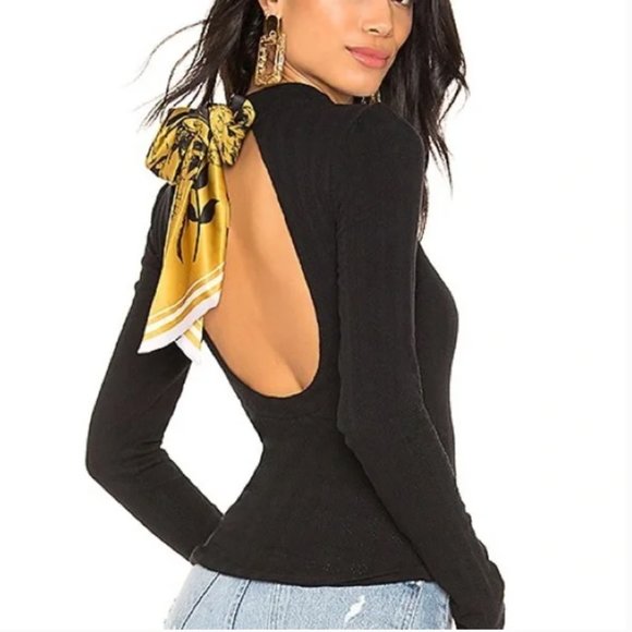 Free People Tops - Free People Party In The Back Thermal Long Sleeve Shirt